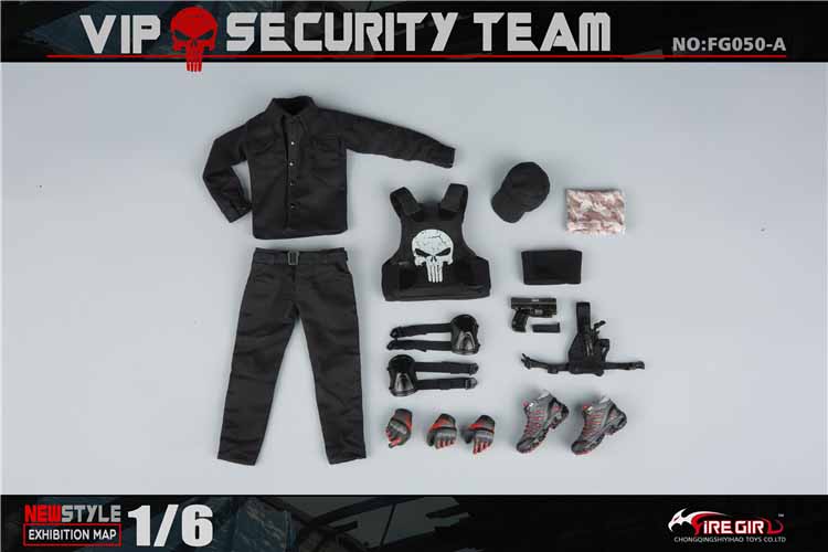 Fire Girl Toys FG050 VIP Security Assurance Team