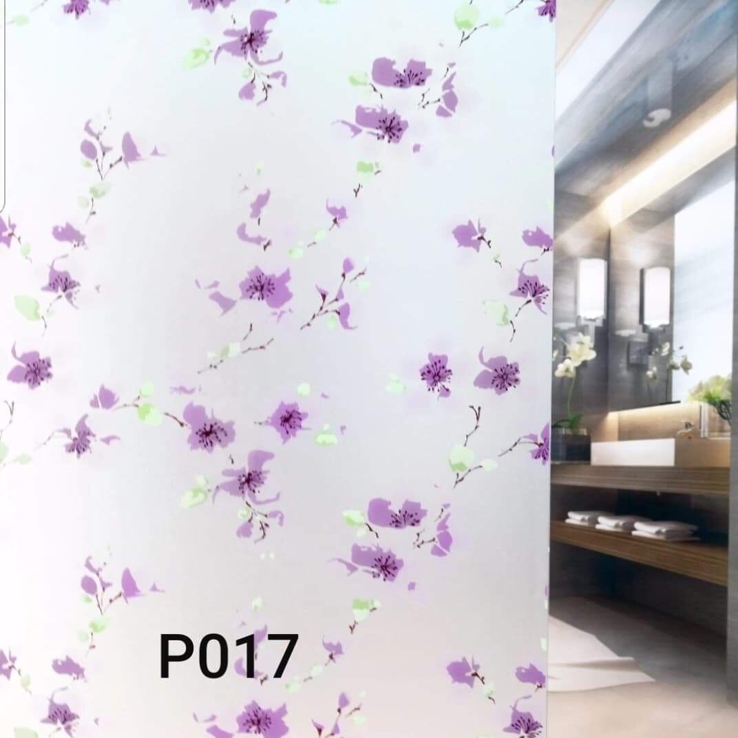 LALAHOME ฟิล์มติดกระจก สีม่วง 90CM*1m.