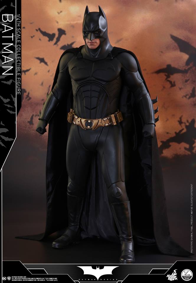 Hot Toys QS009 BATMAN BEGINS 1/4 BATMAN