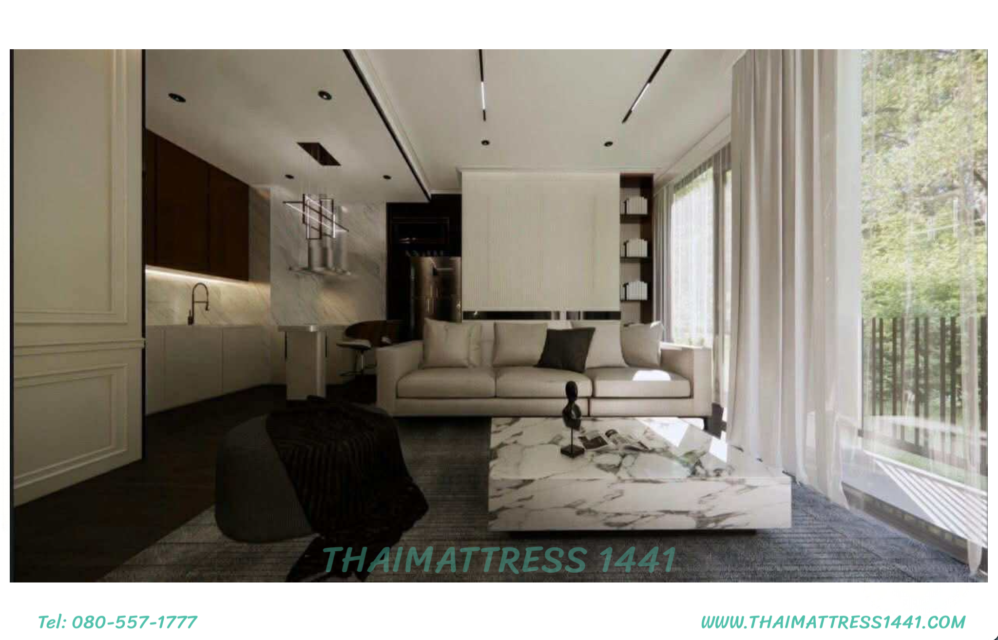 Park Origin Thonglor 10 ชั้น 44th ขนาด 66 ตรม.