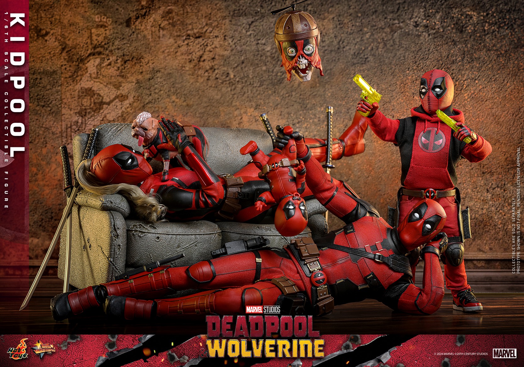 Hot Toys MMS763 Deadpool & Wolverine - Kidpool