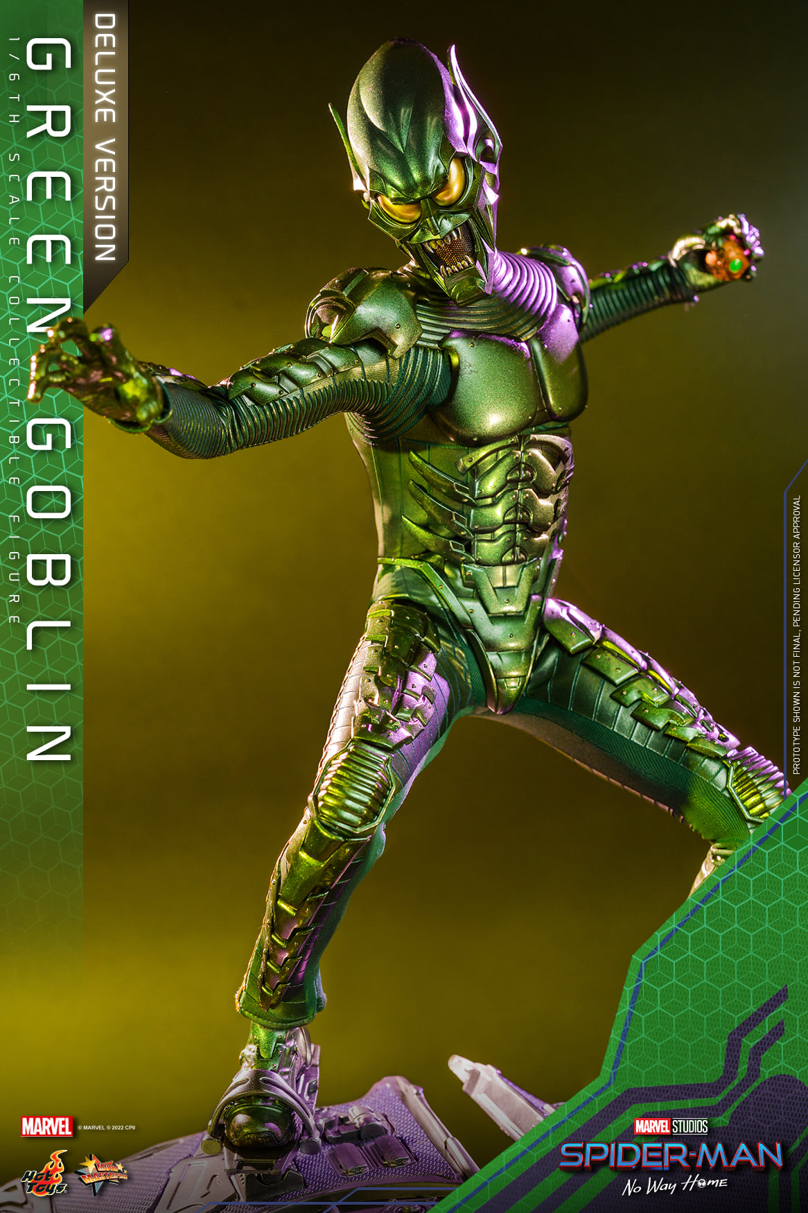 Hot Toys MMS631 1/6 Spider-Man: No Way Home - Green Goblin (Deluxe Version)