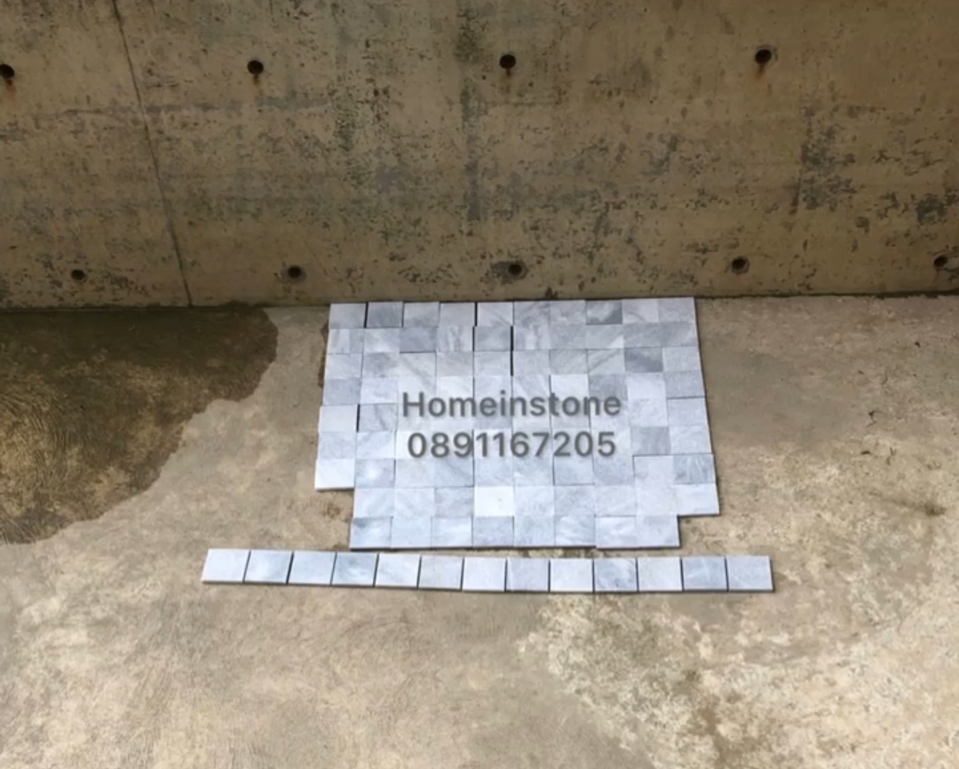 หินปูสระว่ายน้ำ crystal black 10x10,30x60