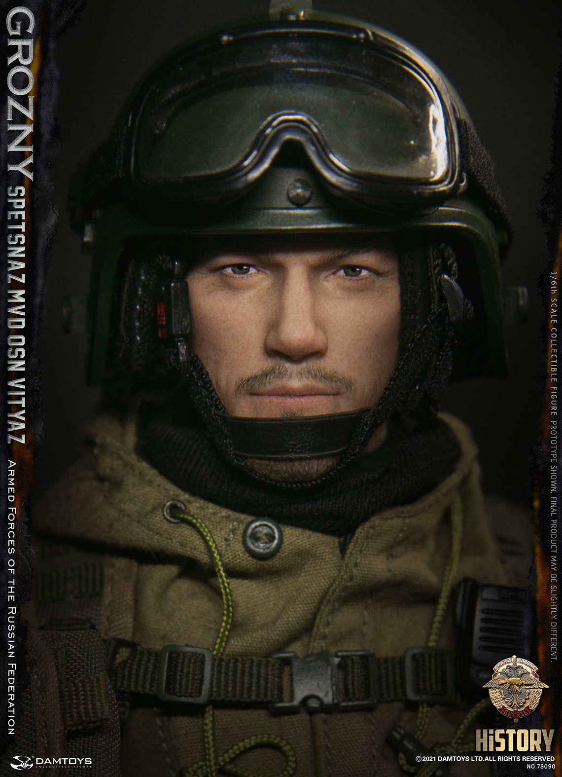 DAMTOYS 78090 1/6 SPETSNAZ MVD OSN VITYAZ - GROZNY