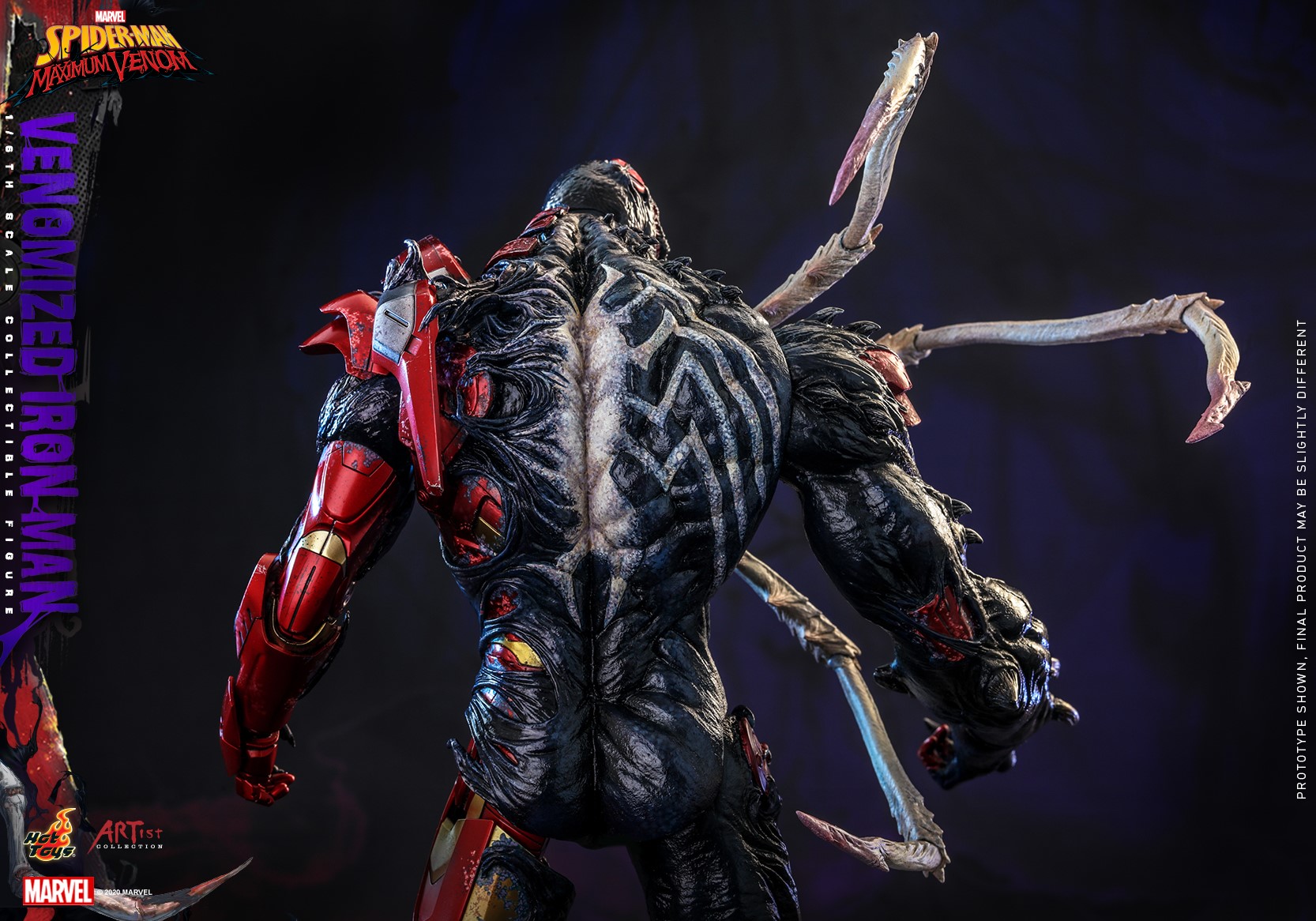 Hot Toys AC04 1/6 Marvel's Spider-Man: Maximum Venom - Venomized Iron Man