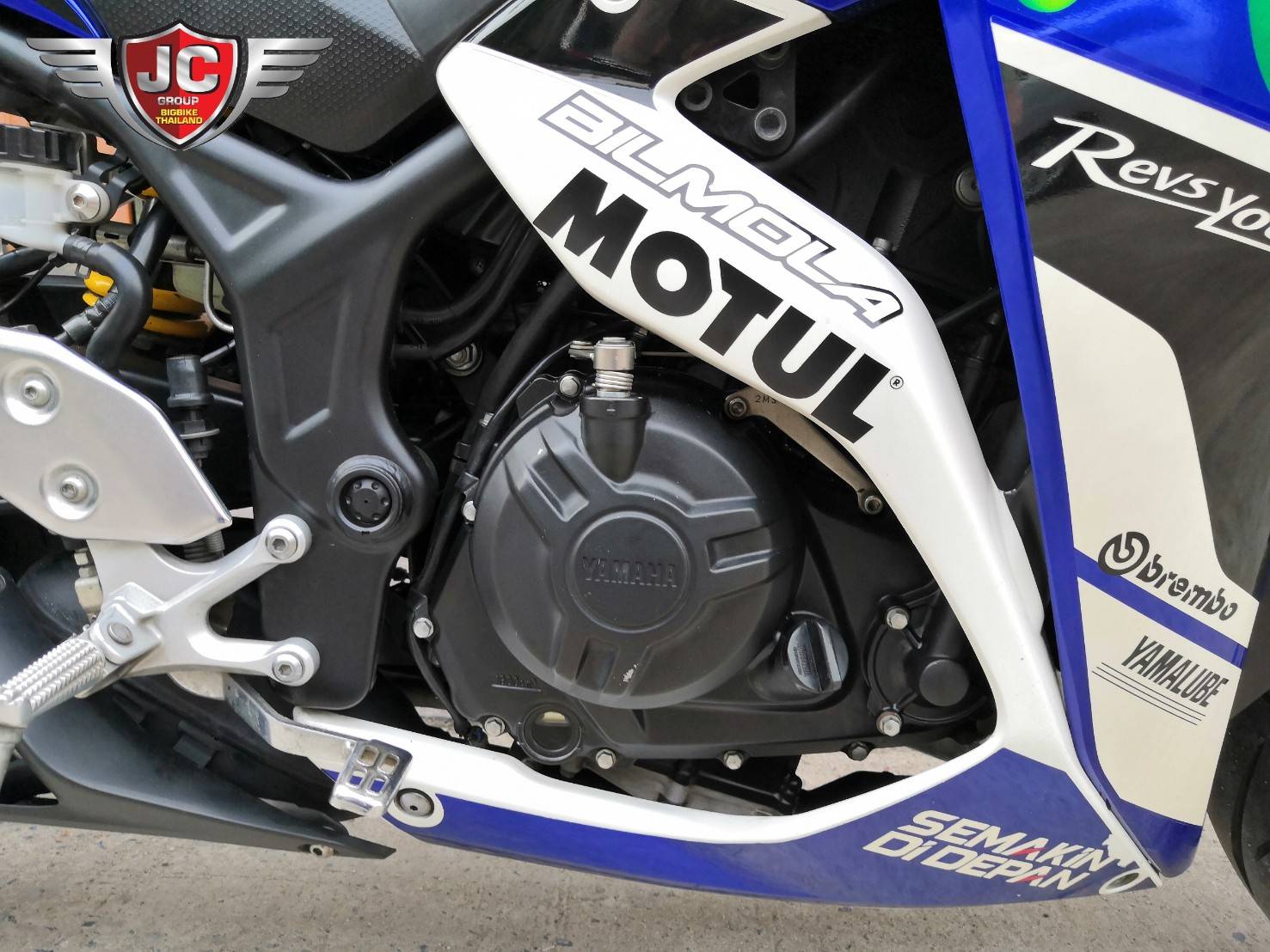 YZF R3_MOVISTAR ลายพิเศษ จดทะเบียนปี 2016 แต่งหล่อพอประมาณ‼️