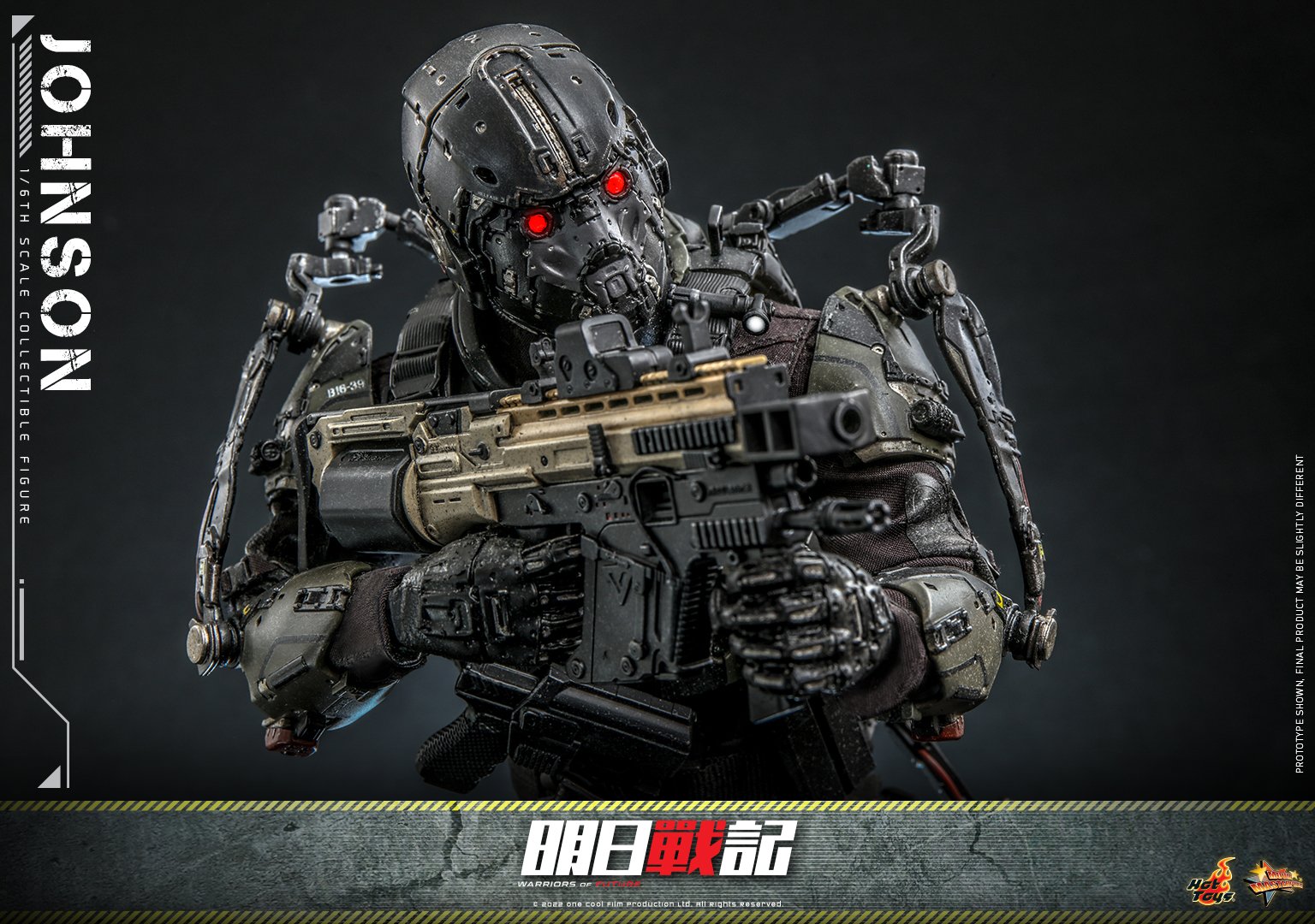 Hot Toys MMS668 1/6 Warriors of Future - Johnson