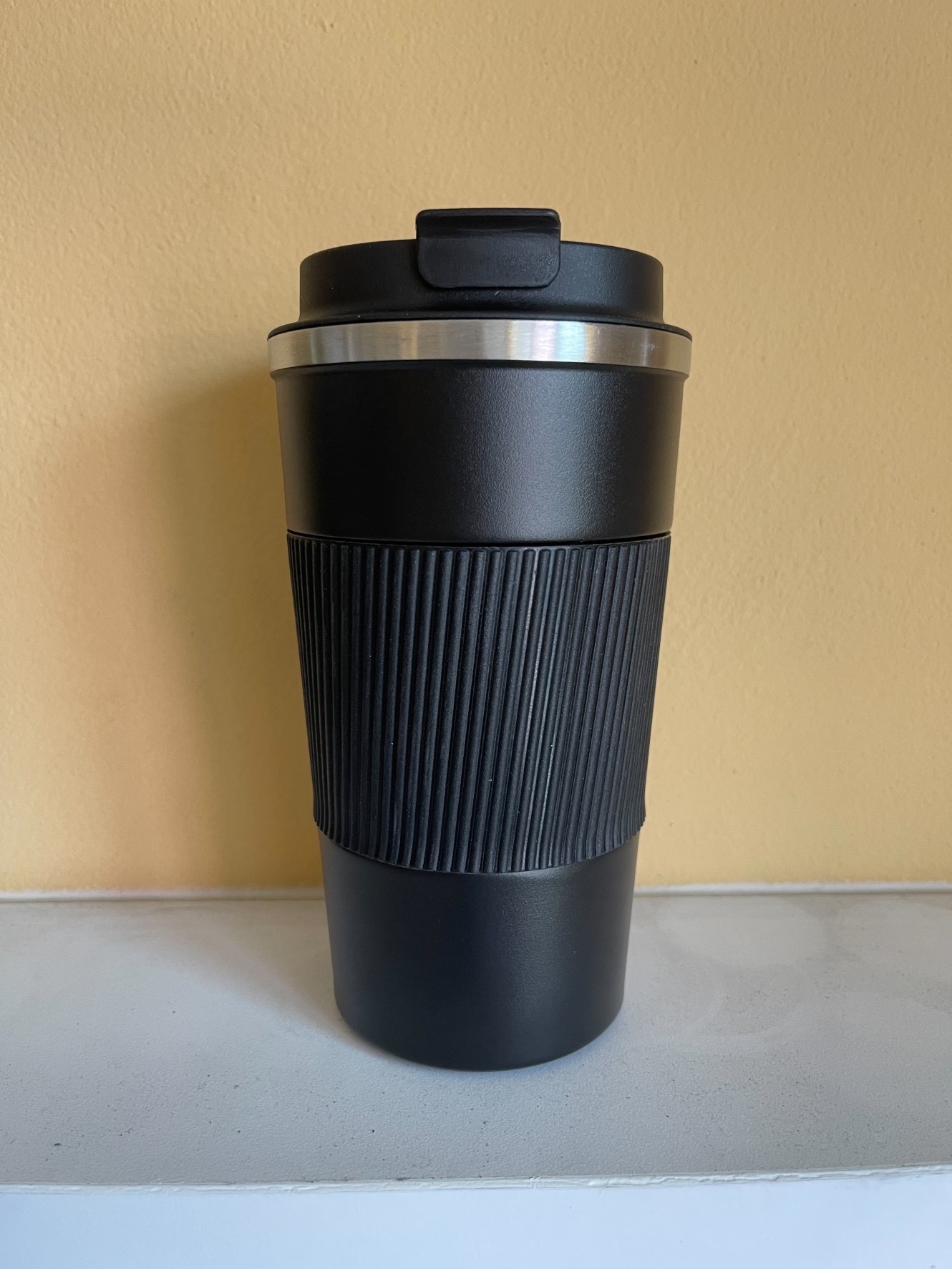 แก้วน้ำ แก้วน้ำสแตนเลสเก็บความร้อน-เย็น สกรีนโลโก้