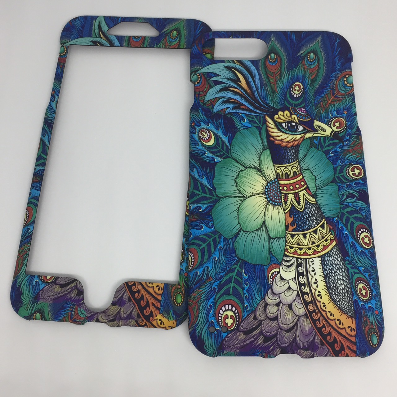 เคสคูทิส (Kutis) ไอโฟน7พลัส,8พลัส(ลายนกยูง)