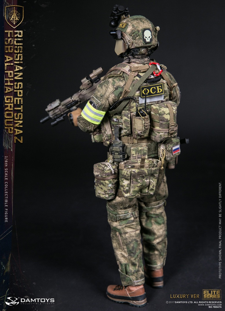 DAMTOYS 78047A RUSSIAN SPETSNAZ - FSB ALPHA GROUP (LUXURY VER)
