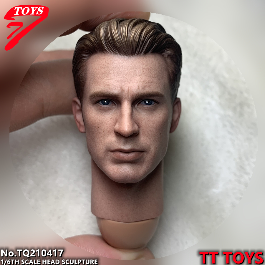 TTTOYS TQ210417 1/6 Captain America Headsculpt