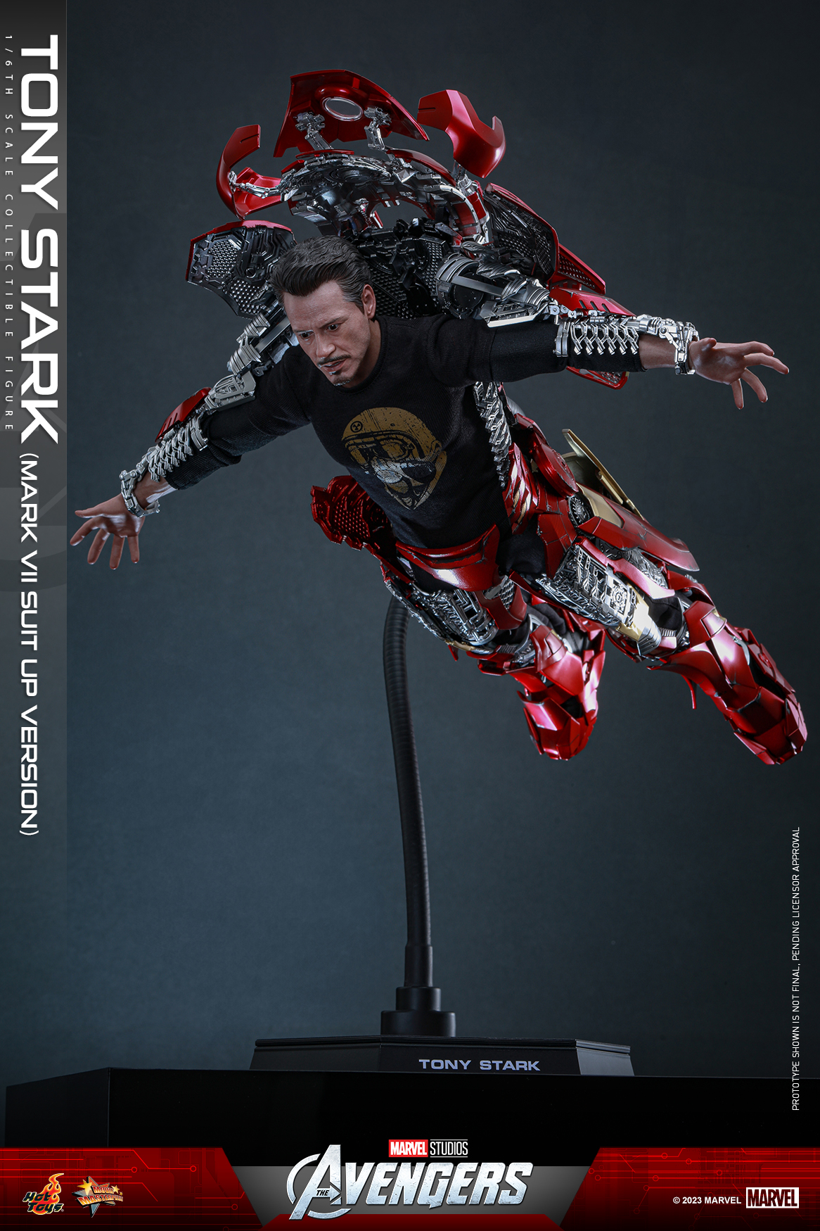 Hot Toys MMS718 1/6 The Avengers - Tony Stark (Mark VII Suit up Version)