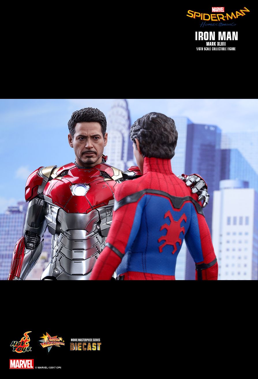 Hot Toys MMS427D19 Spider-Man: Homecoming - Iron Man Mark XLVII