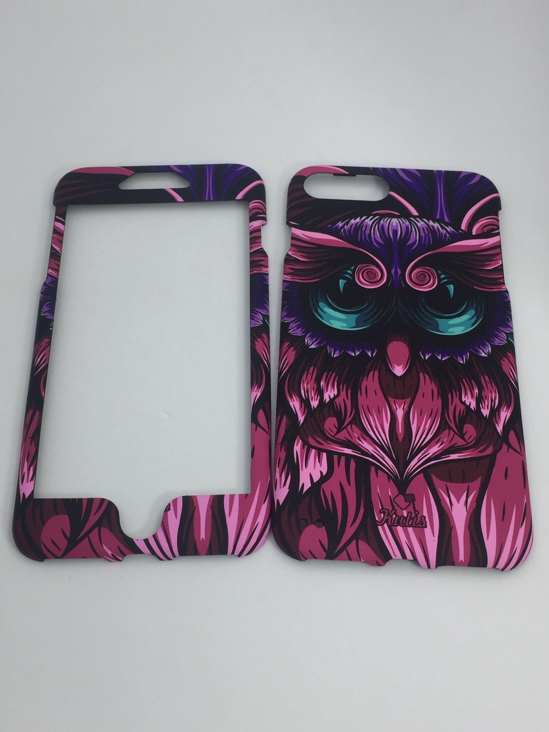 เคสคูทิส(Kutis)เคสไอโฟน7พลัส,8พลัส(ลายนกฮูก)มาใหม่ เคสประกบหน้า-หลัง เคสเรืองแสง เคสลายวินเทจ ร้านSuperhero Klongthom