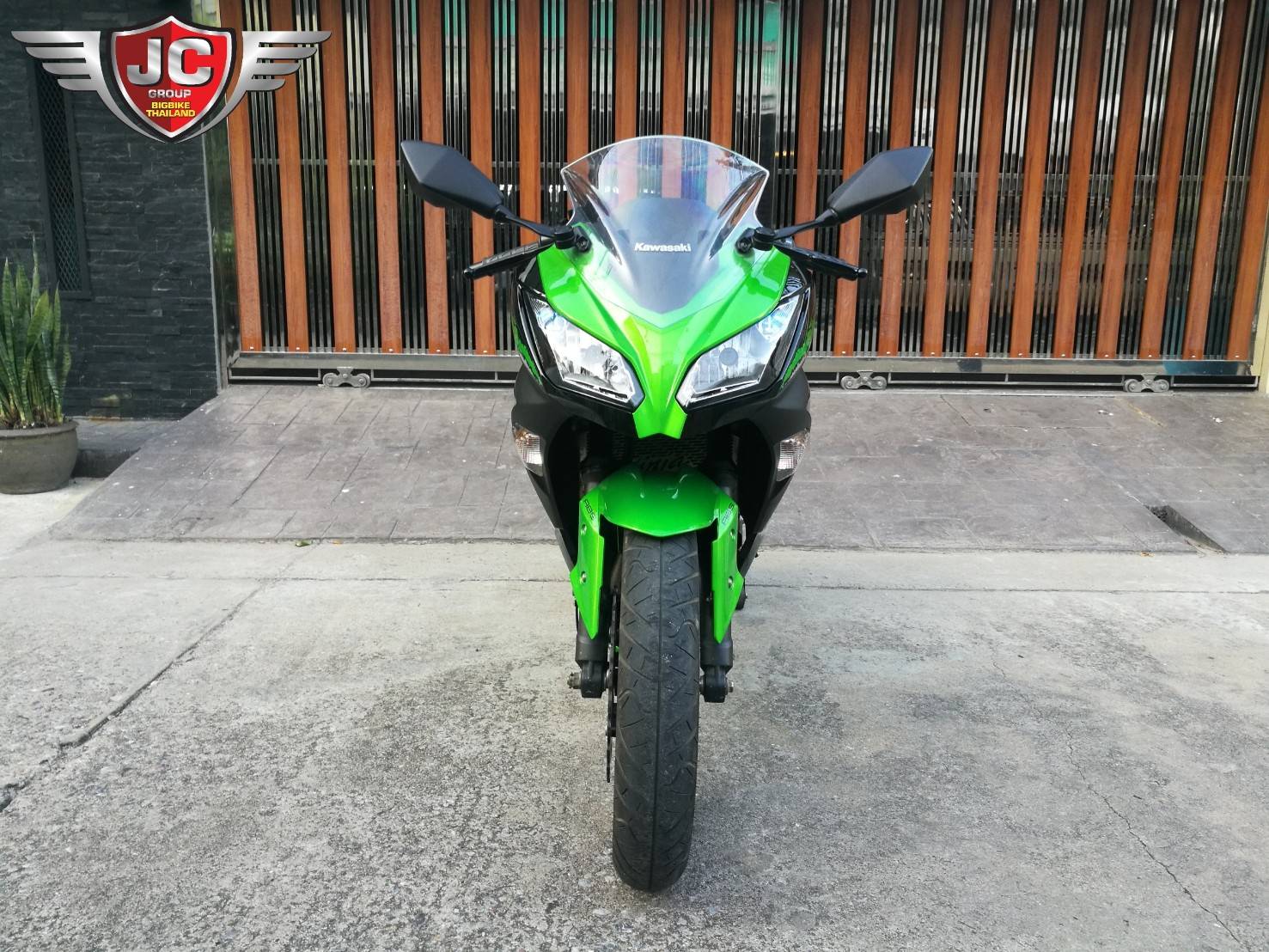 NINJA300abs รถบ้านแท้มือเดียว ไมล์แท้หมื่นต้นๆ