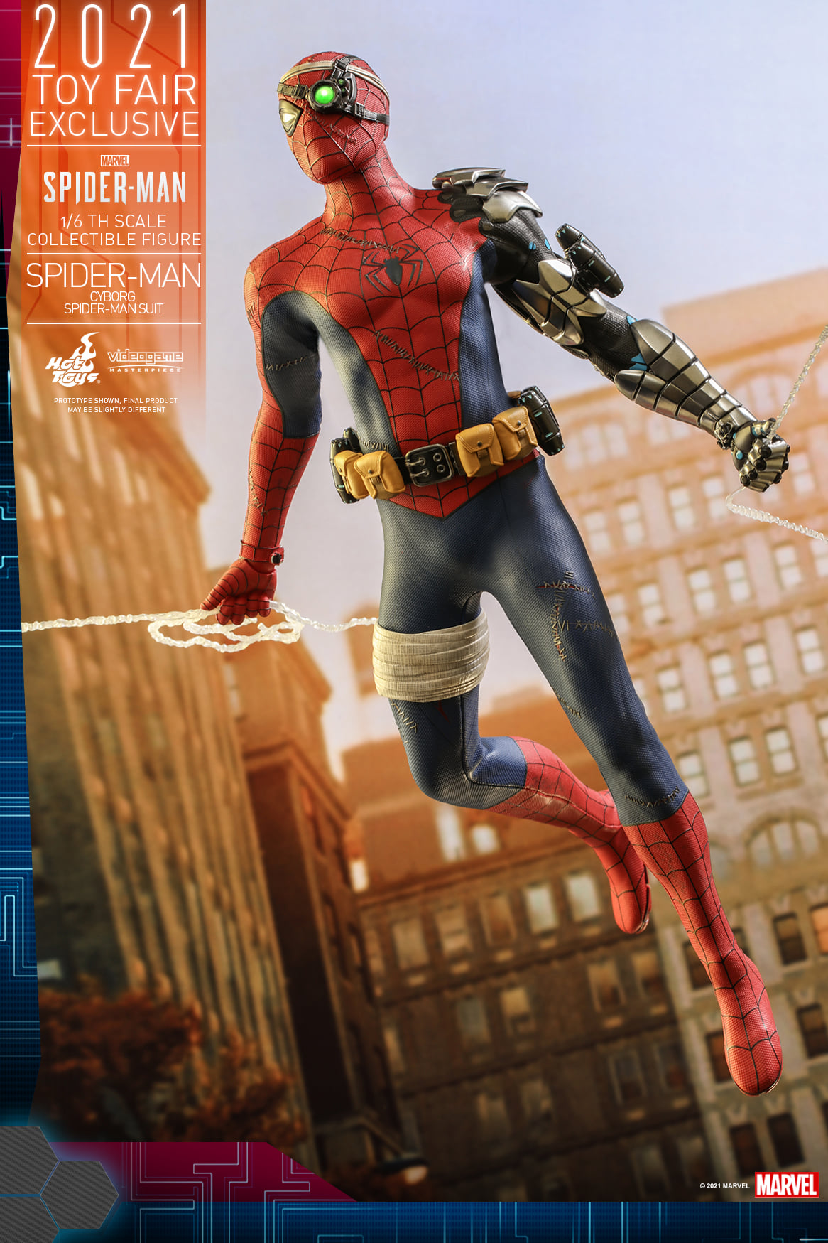 Hot Toys VGM51 1/6 Marvel's Spider-Man - Spider-Man (Cyborg Spider-Man Suit) [Toy Fair Exclusive 2021]