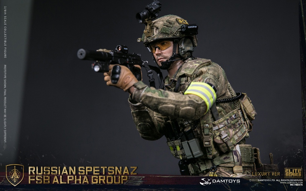 DAMTOYS 78047A RUSSIAN SPETSNAZ - FSB ALPHA GROUP (LUXURY VER)