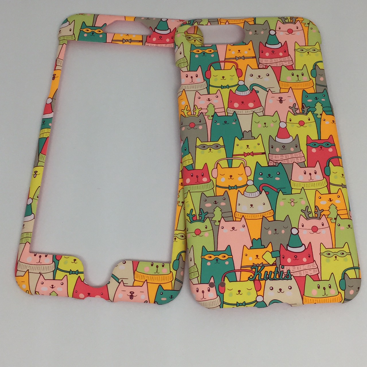 เคสคูทิส (Kutis) ไอโฟน7พลัส,8พลัส(ลายแมวเล็กใส่หมวก)