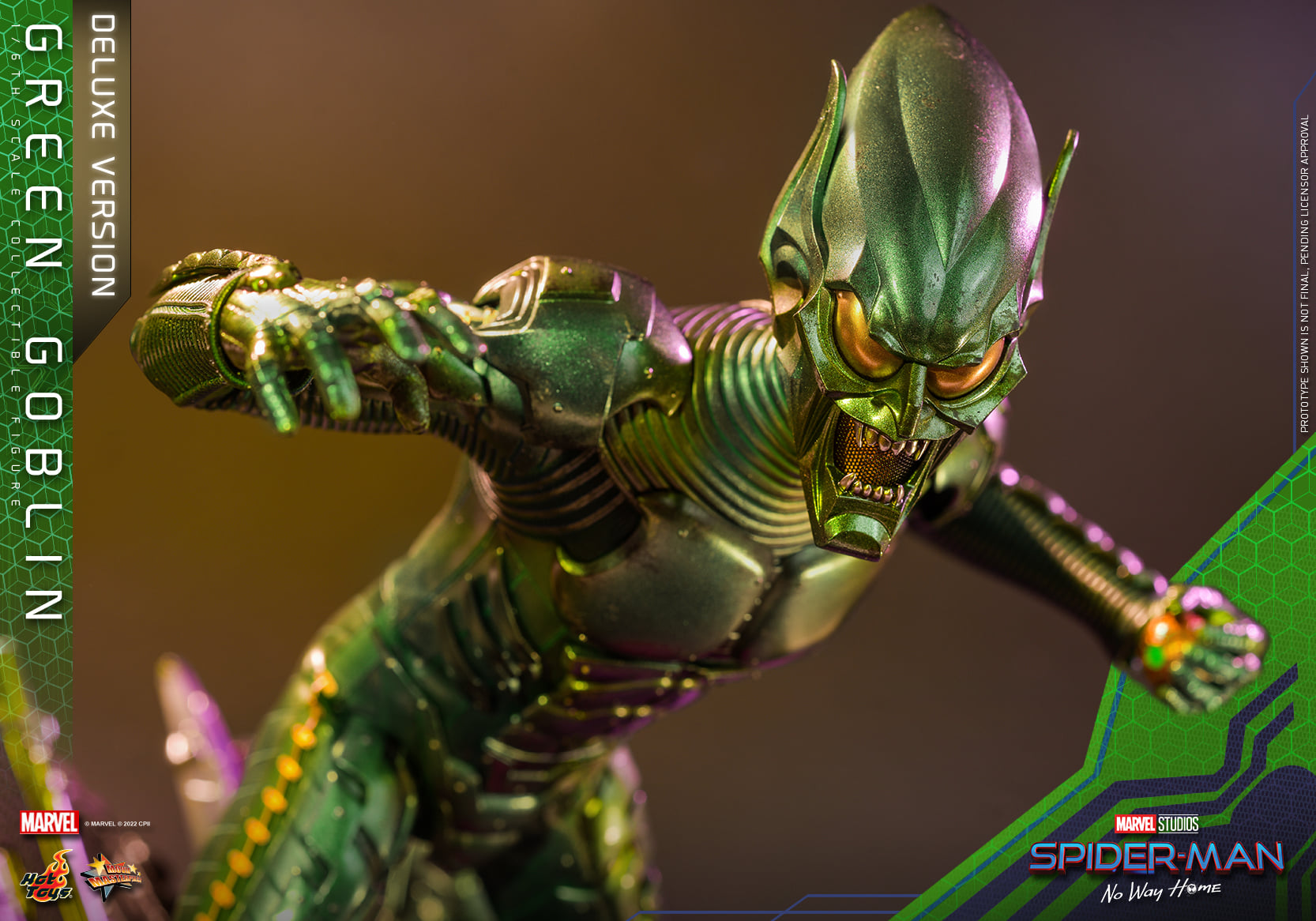 Hot Toys MMS631 1/6 Spider-Man: No Way Home - Green Goblin (Deluxe Version)