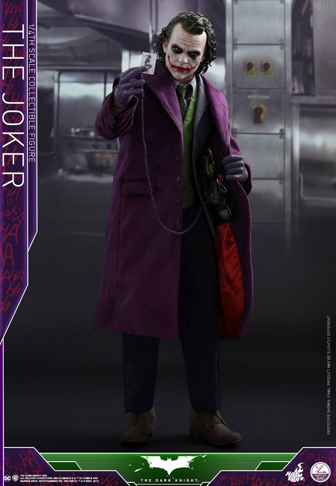 Hot Toys QS010 THE DARK KNIGHT - 1/4 THE JOKER