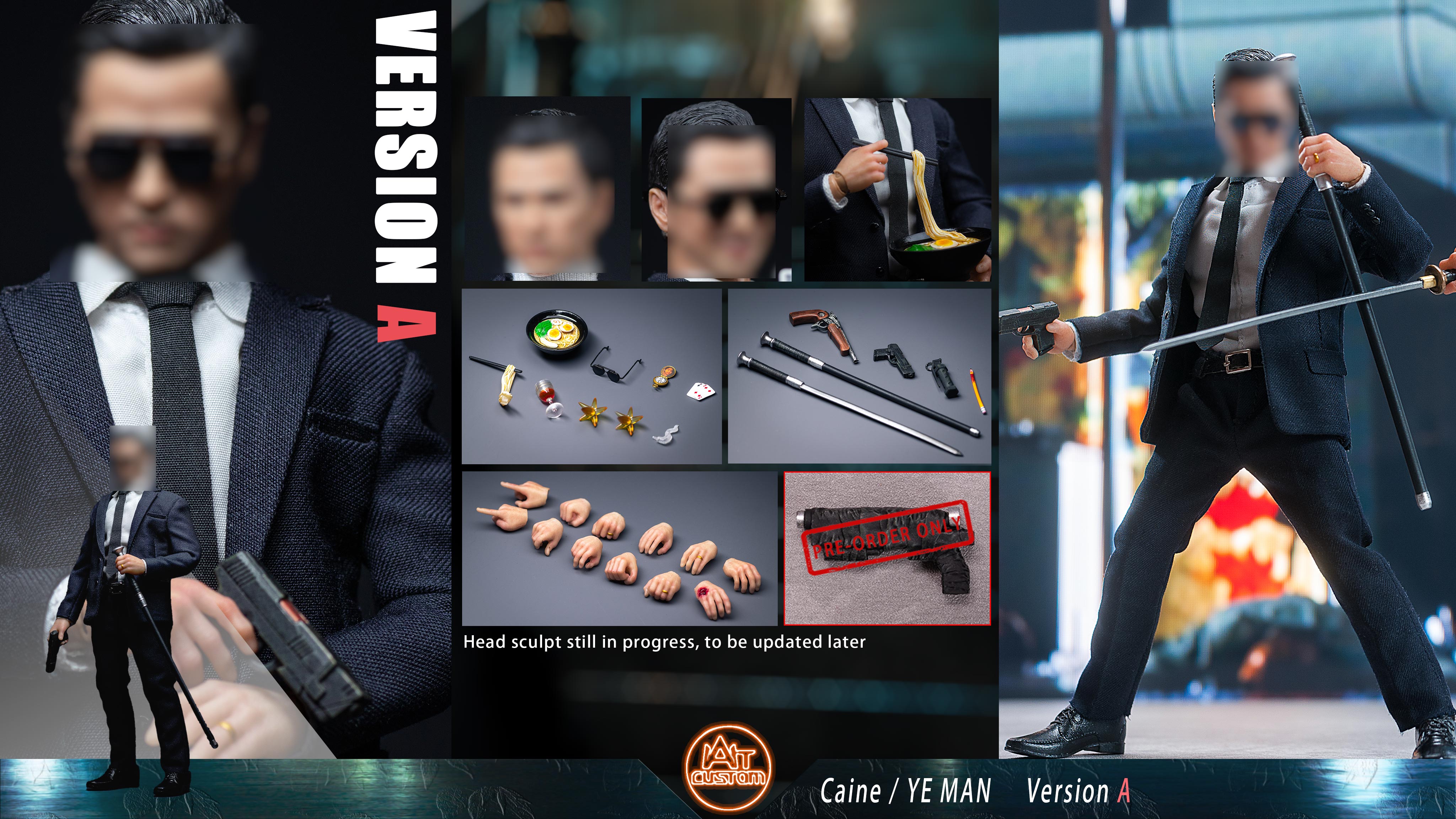 AT Custom AC-Ye A 1/12 Caine Ye Man (Version A)