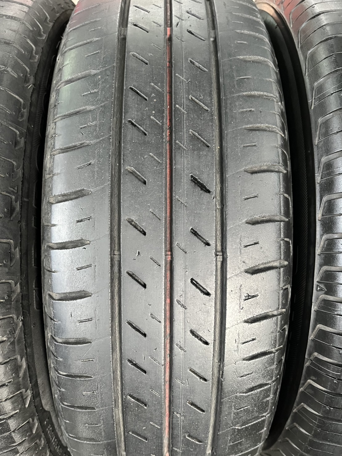 ✨ล้อกระทะพร้อมยาง✨4รู100✨Mitsu ขอบ 14 สภาพดี