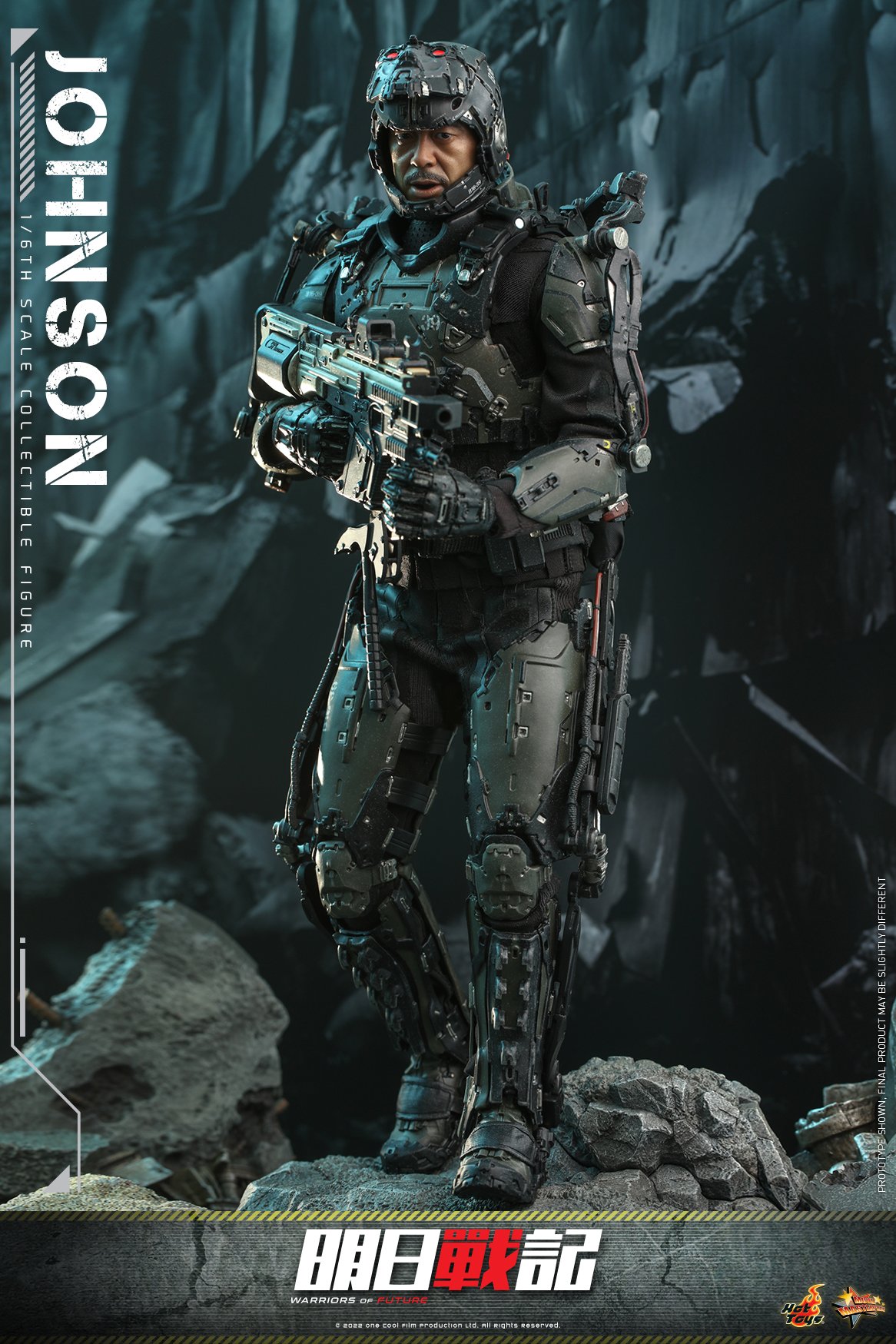 Hot Toys MMS668 1/6 Warriors of Future - Johnson