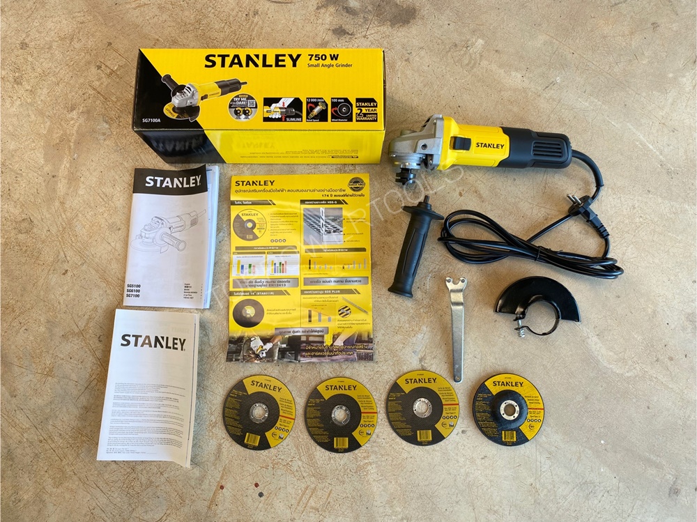 เครื่องเจียร์ 4" SG7100A 750W. STANLEY