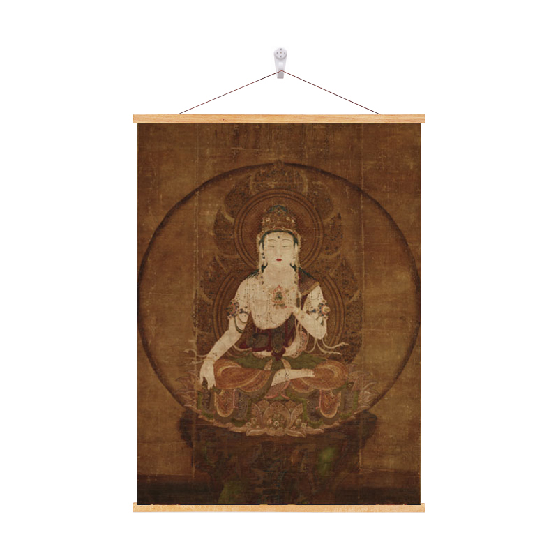 #ภาพวาดทังก้า(Thangka)ภาพวาดทิเบต ทังก้า มันดาลา พุทธศิลป์ชั้นสูง