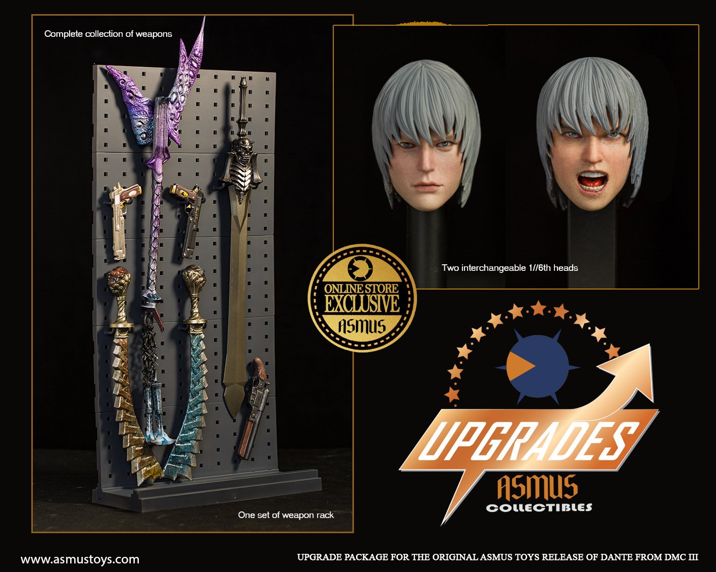 Asmus Toys DMC300V2UP 1/6 Devil May Cry 3 - Dante (Upgrades)
