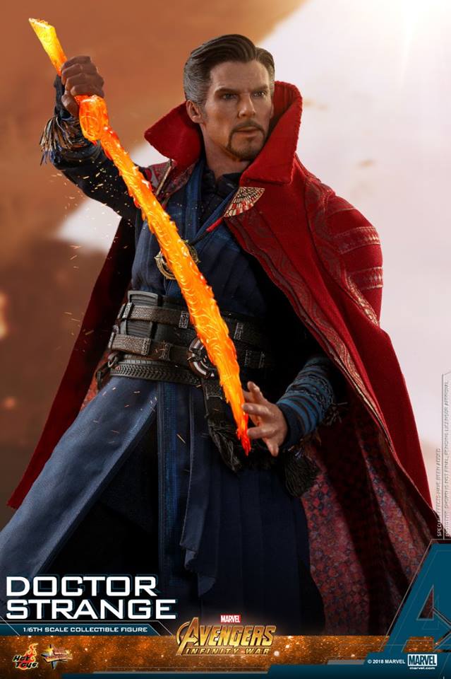 Hot Toys MMS484 AVENGERS INFINITY WAR - DOCTOR STRANGE + DJ-CUSTOM AS001 1/6 THE IMAGES OF IKKON