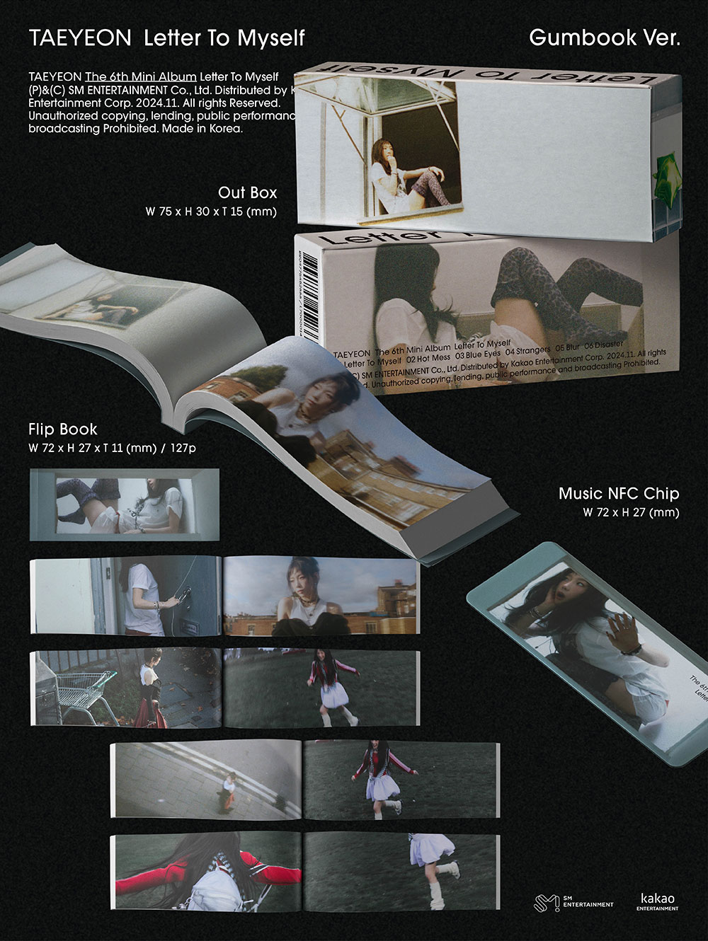 [รับกด+นำเข้าสินค้า] TAEYEON - 6th Mini Album Letter To Myself