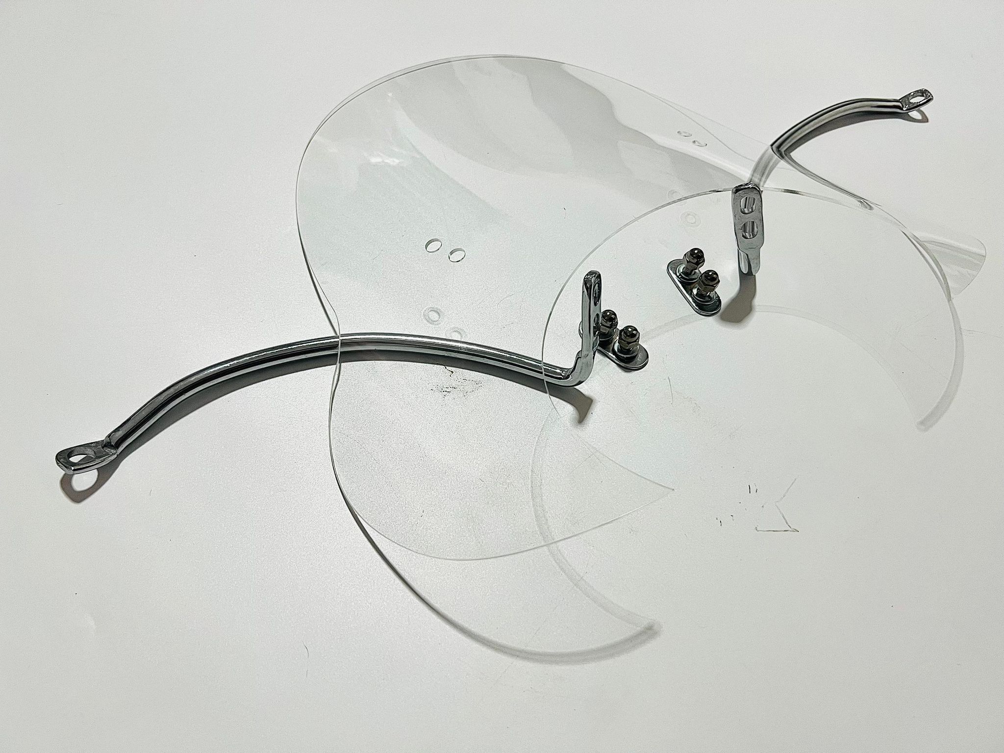 ชิวบังลมฟีลาโน่ทรงกลาง แบบใส