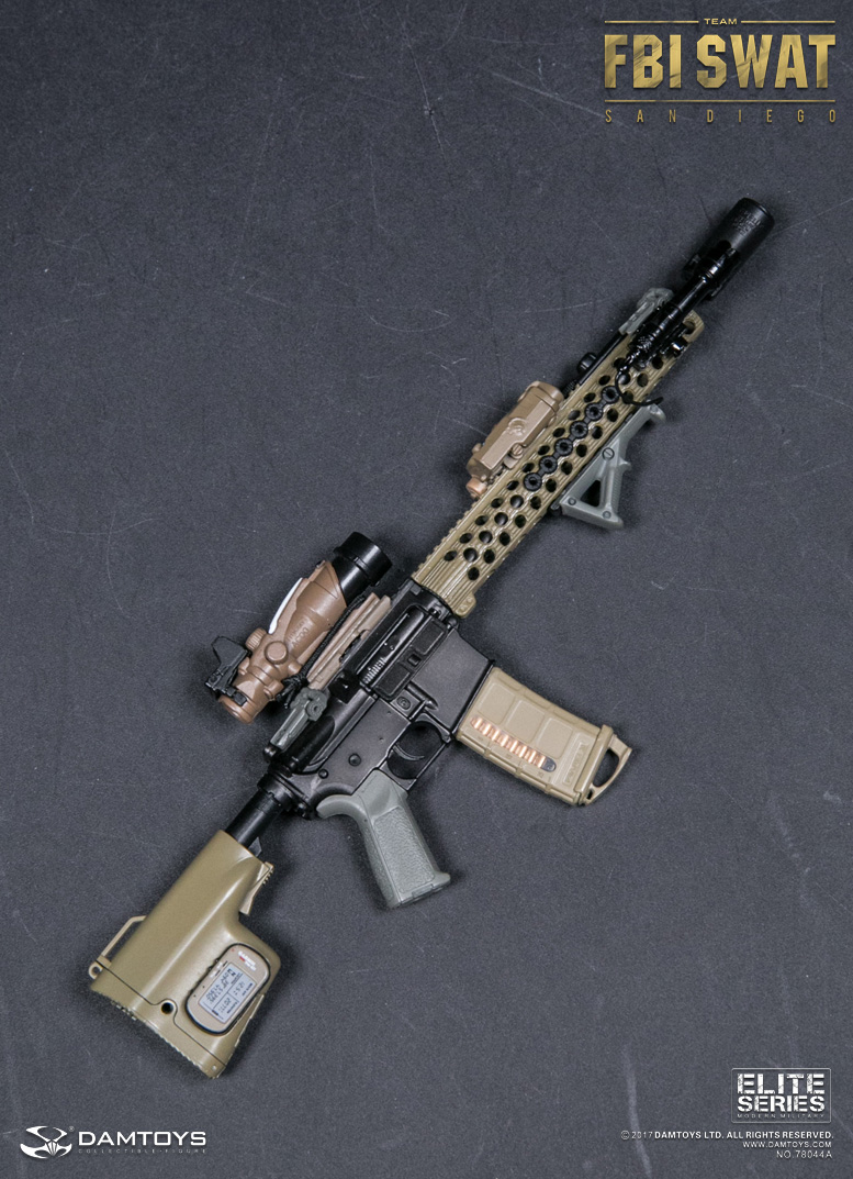 DAMTOYS No.78044 FBI SWAT TEAM AGENT - SAN DIEGO