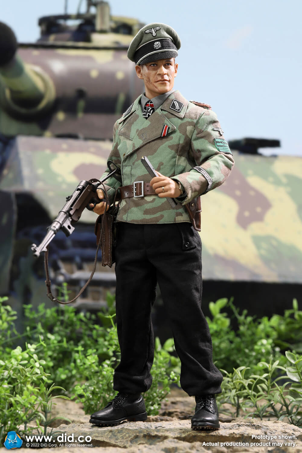 DID D80160 1/6 WWII German Panzer Commander - Jager