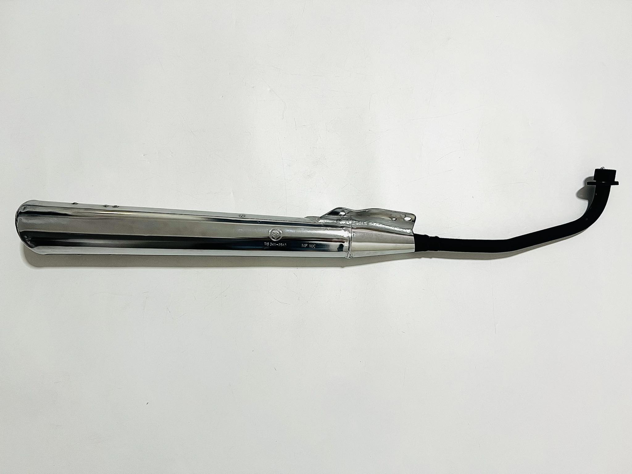 ท่อเดิมเวฟ100s รุ่นเก่า ปี2003 แถมฟรีปะเก็นคอท่อ นบ