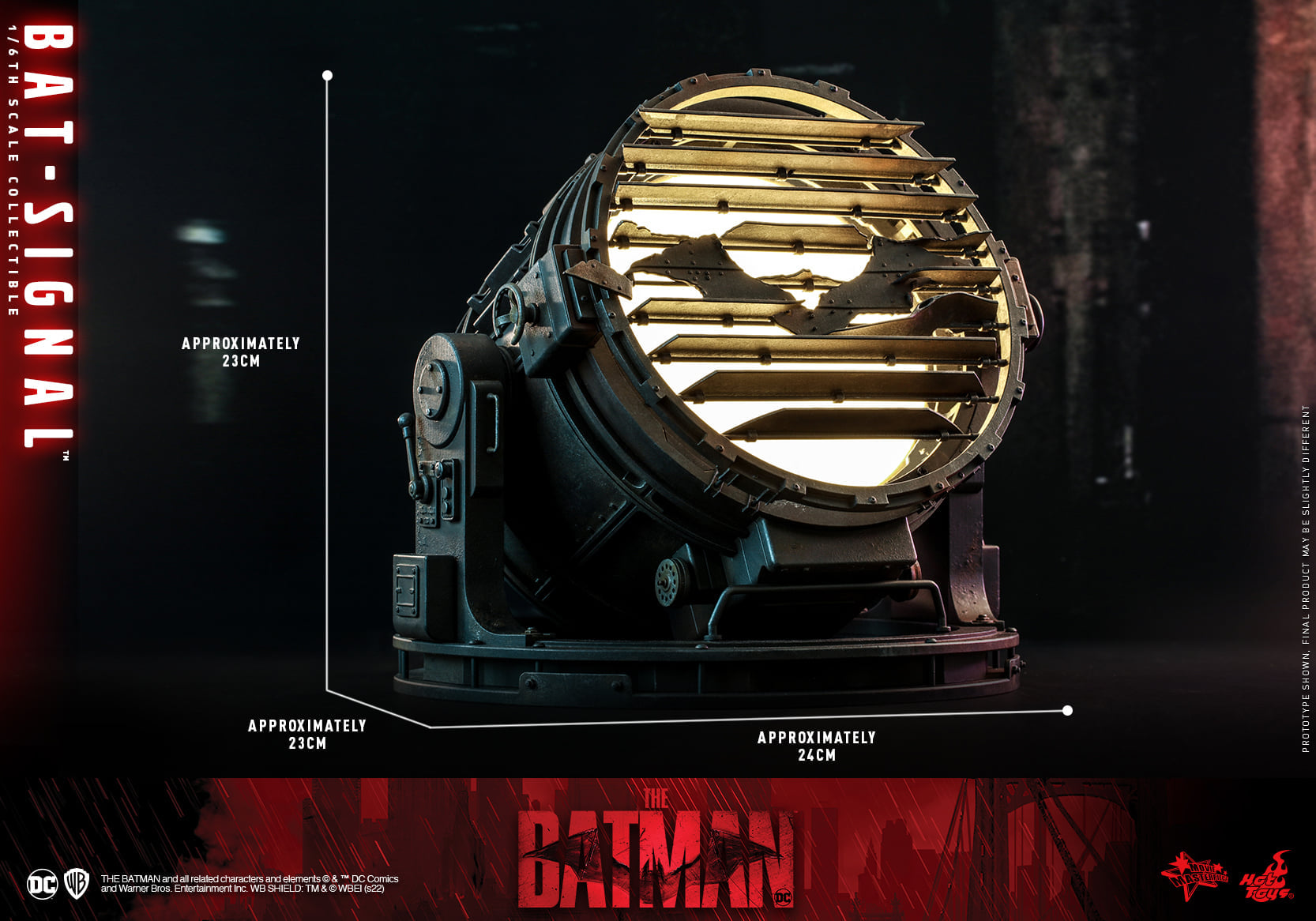 Hot Toys MMS640 1/6 The Batman - Bat-Signal