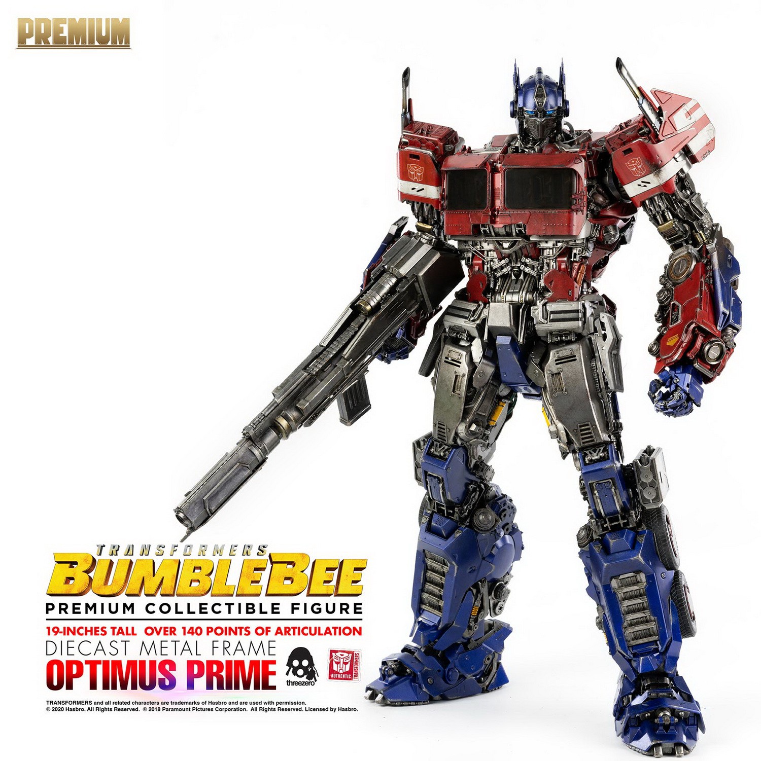threezero 3Z0162 Transformers: BumbleBee - PREMIUM Optimus Prime