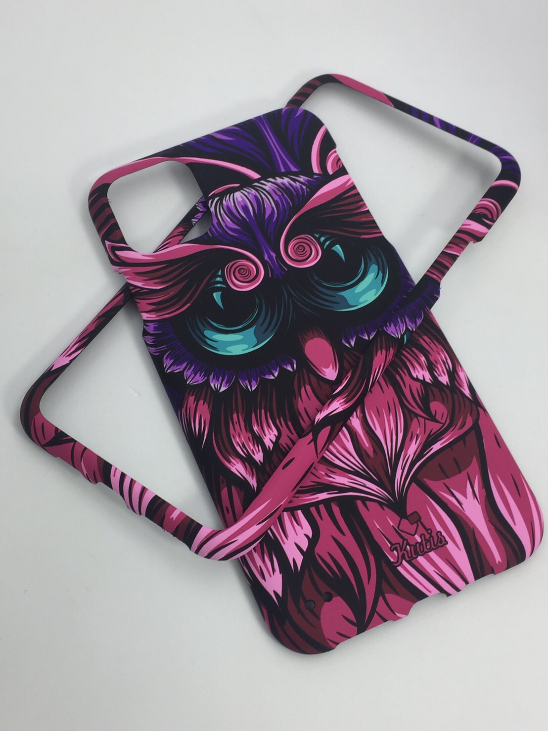 เคสคูทิส(Kutis)เคสไอโฟน11MAX(ลายนกฮูก)มาใหม่ เคสประกบหน้า-หลัง เคสเรืองแสง เคสลายวินเทจ ร้านSuperhero Klongthom