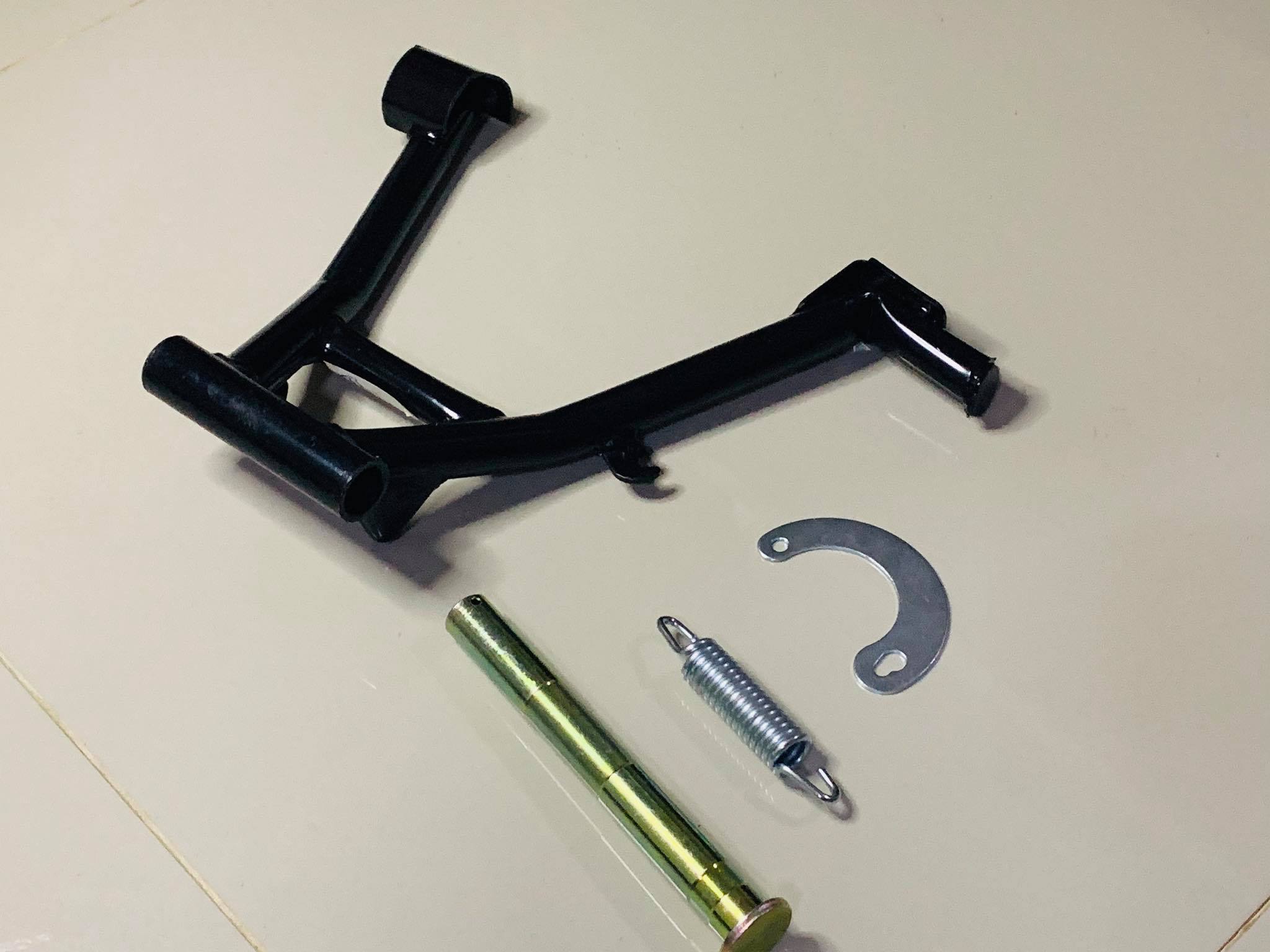 ขาตั้งคู่ ชาลี +แกนขาตั้ง+สปริง+วงเดือน ครบชุด