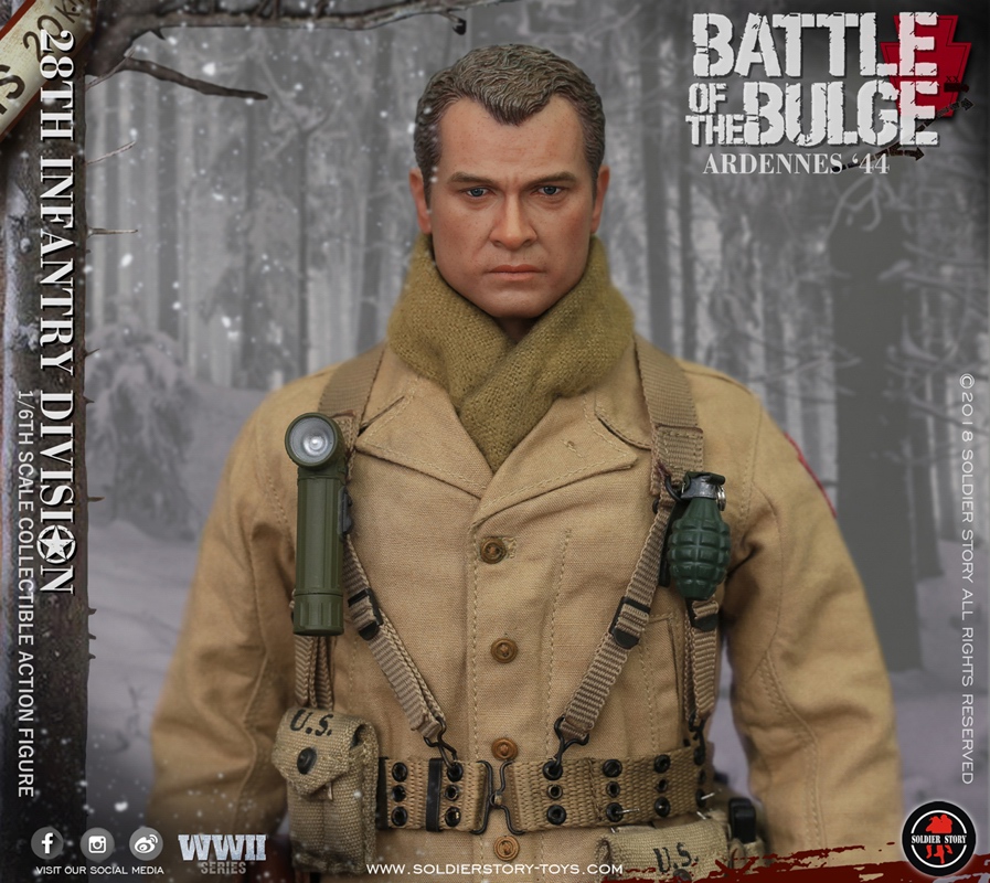 Soldier Story SS-111 WWII Series 28th Infantry Division 1/6 Battle of the Bulge - Ardennes '44