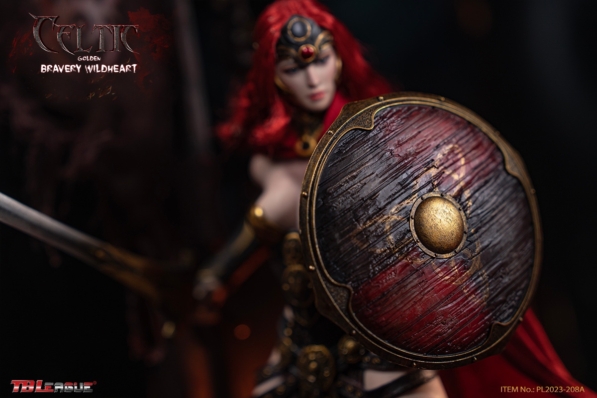 TBLeague PL2023-208A 1/6 Celtic Bravery Wildheart (Golden)