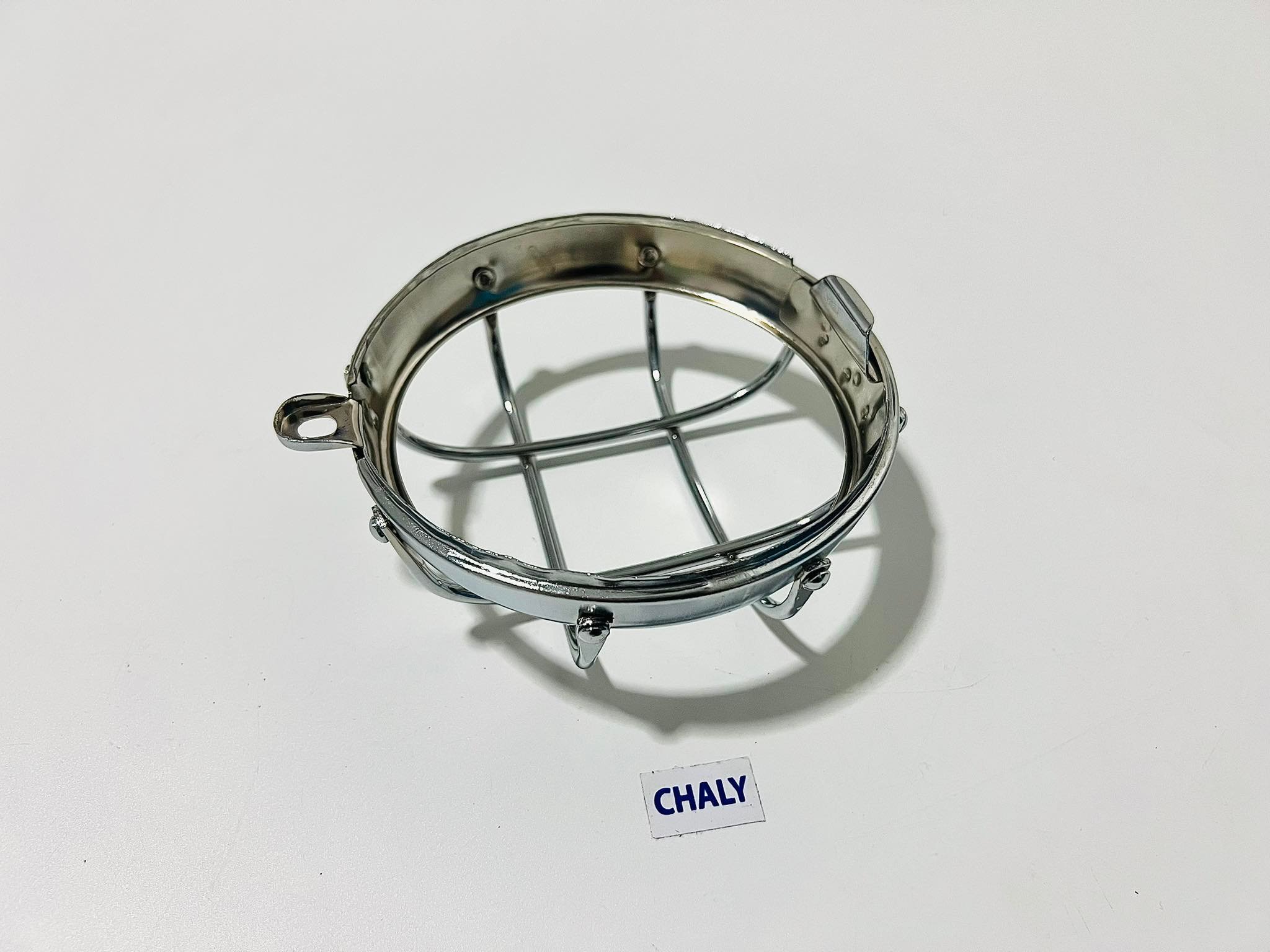 หน้ากากจานฉาย ชาลี เหล็กชุบ