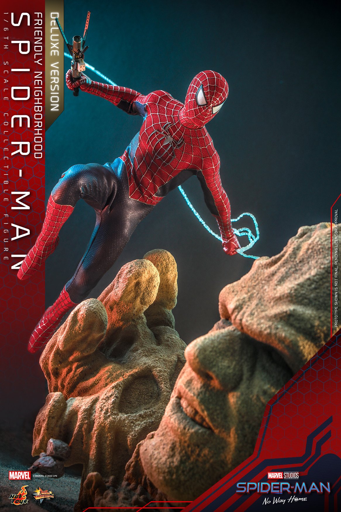 Hot Toys MMS662 1/6 Spider-Man: No Way Home - Friendly Neighborhood Spider-Man (Deluxe Version)