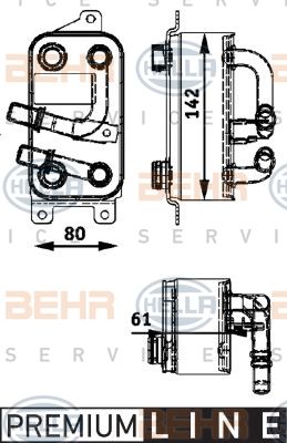 ออยเครื่อง BMW E60/M54 (17217507974)