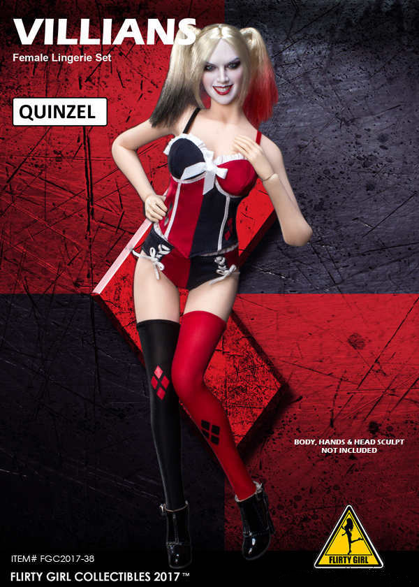 Flirty Girl FGC2017-35 / FGC2017-36 / FGC2017-37 / FGC2017-38 Super Hero Female Lingerie set