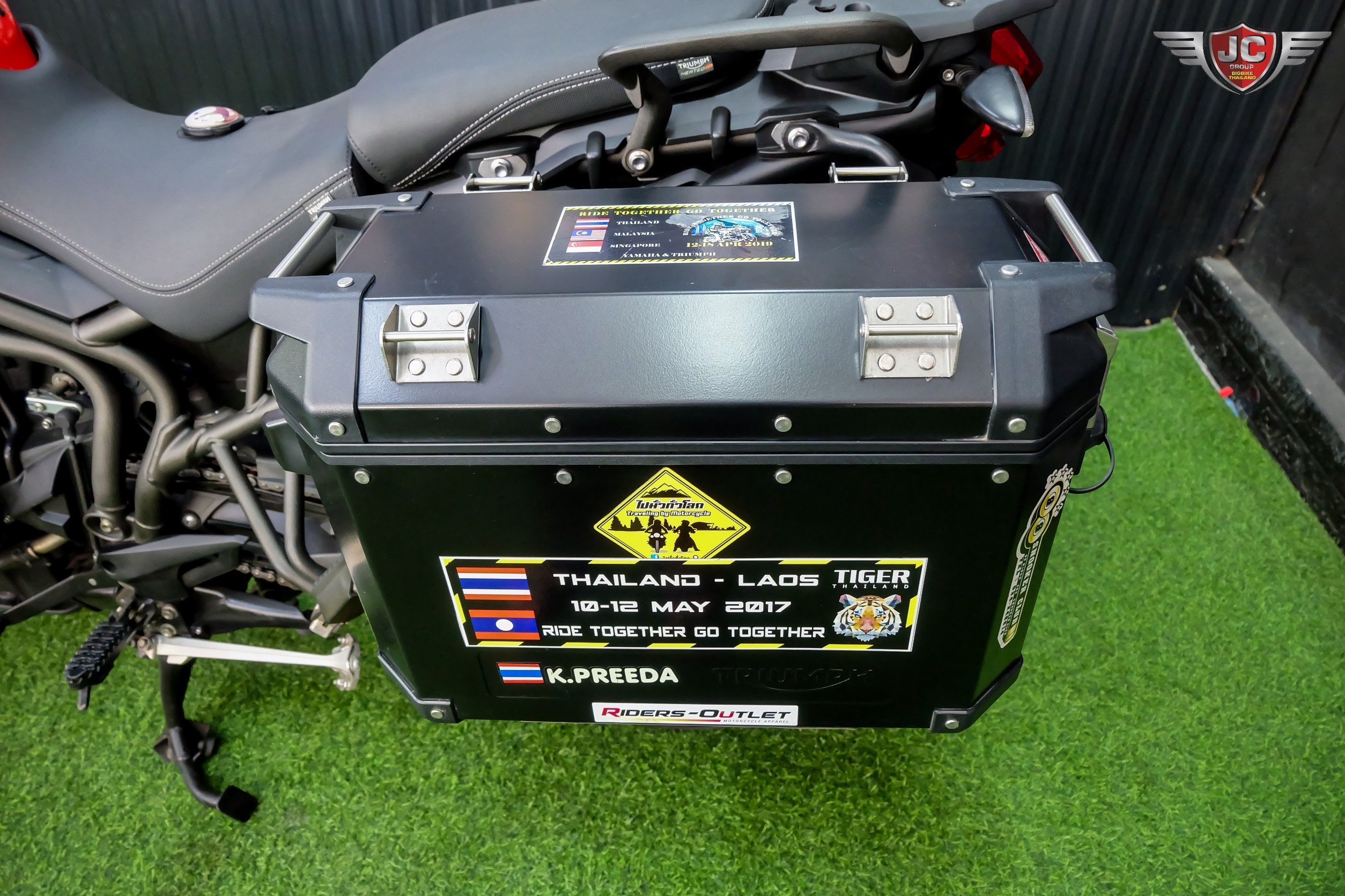 🐯 เสือส้มมาแล้ววว....เอาใจสาย Touring กันหน่อย 🤗 Tiger800XRT จดปี2017 Top สุดในรุ่นล้อแม็ค‼️