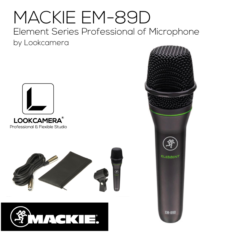 ไมโครโฟน Mackie EM-89D Microphone