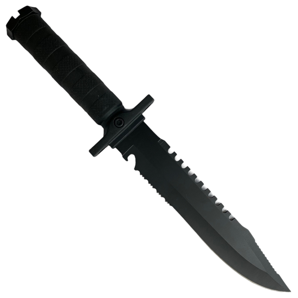 มีดใบตาย มีดพก Columbia 2328A ยาว 13.6 นิ้ว (34.5 ซม.) พร้อมปลอกมีด ABS เหน็บเข็มขัดสำหรับเก็บมีด