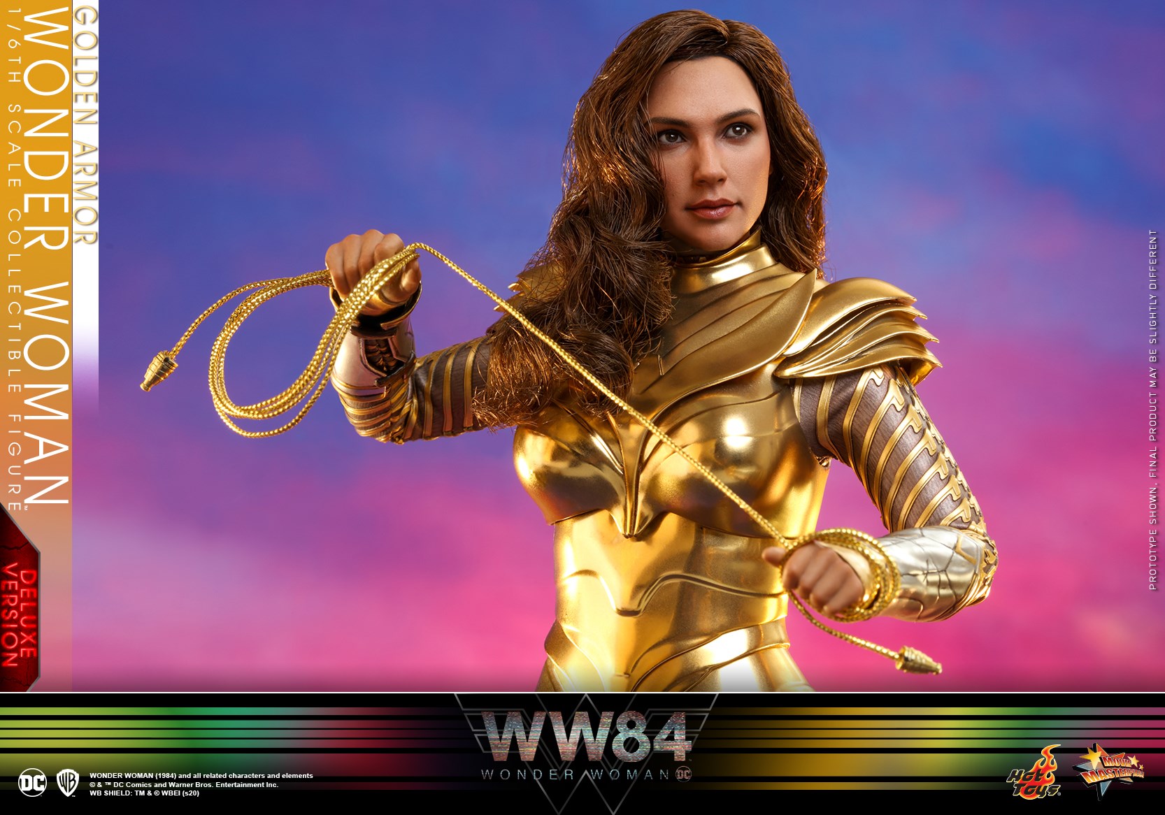 Hot Toys MMS578 1/6 Wonder Woman 1984 - Golden Armor Wonder Woman (Deluxe Version)